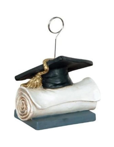 Soporte de Foto y Globo de Graduación Beistle - 2 Piezas