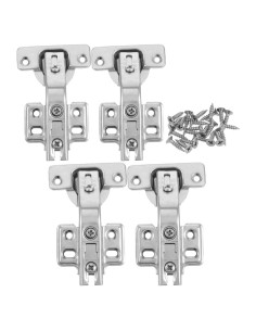 Bisagras Ocultas ARTIBETTER 4 Pcs Acero Inoxidable 135 Grados
