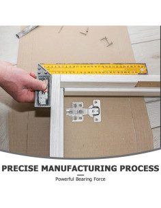 Bisagras Ocultas ARTIBETTER 4 Pcs Acero Inoxidable 135 Grados 2