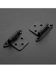 Bisagras de Puerta de Gabinete Ravinte 50 Piezas 1.27cm Auto-Cierre 2