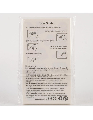 Set de 300+ Tatuajes Temporales para Niños Habett - Animales, Espacio, Dinosaurios