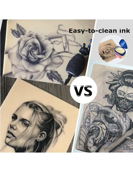 Piel de Práctica de Tatuaje Yuelong 10 Pcs 1.3mm Doble Cara