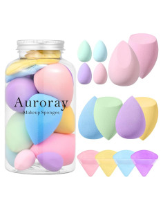 Set de 14 Esponjas de Maquillaje Auroray - Colorido