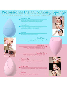 Set de 14 Esponjas de Maquillaje Auroray - Colorido 2