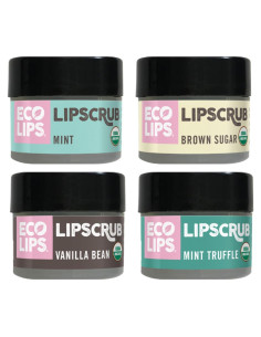 Exfoliante Labial Orgánico Eco Lips - Azúcar y Coco 4x7.1g