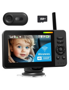 Cámara de Coche Inalámbrica TinyShield HD 1080P con Visión Nocturna