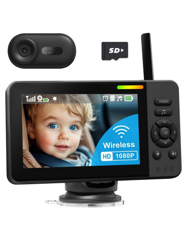 Cámara de Coche Inalámbrica TinyShield HD 1080P con Visión Nocturna