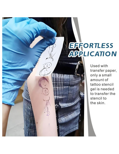 Gel de Transferencia de Tatuaje ISEHERI 113g Hipoalergénico