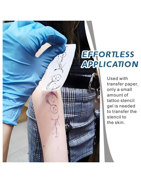 Gel de Transferencia de Tatuaje ISEHERI 113g Hipoalergénico