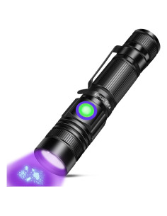 Linterna UV Recargable VMTENMV K300 395nm Mini LED 10W