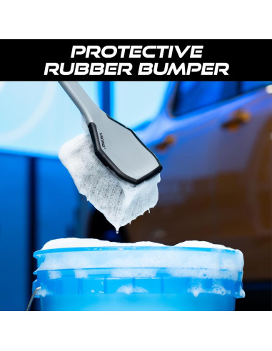 Cepillo de Lavado de Autos VIKING 42 cm Ergonómico para Ruedas