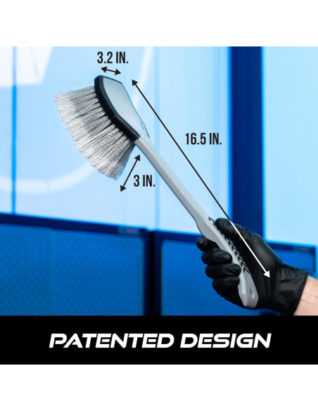 Cepillo de Lavado de Autos VIKING 42 cm Ergonómico para Ruedas