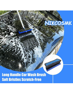 Kit de Lavado de Autos NIKCOSMK con Cepillo de 158 cm 2