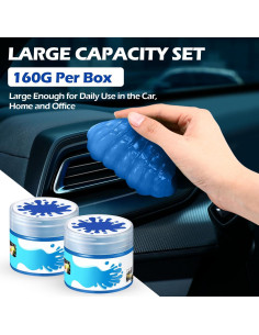 Paquete de 12 Gel de Limpieza Datanly JIA1238 160G Azul 2