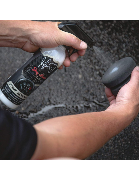 Brillo de Neumáticos Garage de Jay Leno - 473 ml - Alto Brillo