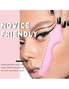 Plantilla de Delineador de Ojos HOSAILY Rosa 5 en 1 Multifuncional 2