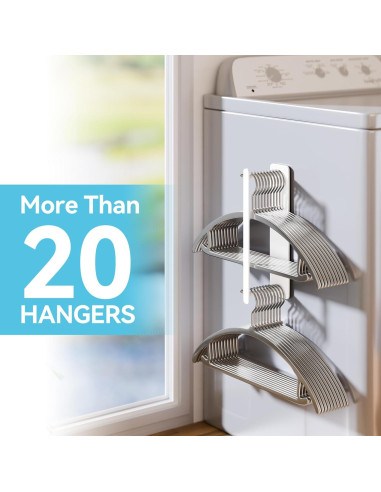 Soporte Magnético para Perchas Josmimic Blanco 40.6cm