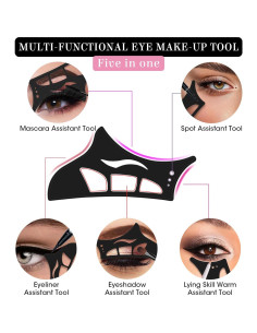 Herramienta de Plantilla de Sombra de Ojos Eyetour 5 en 1 2