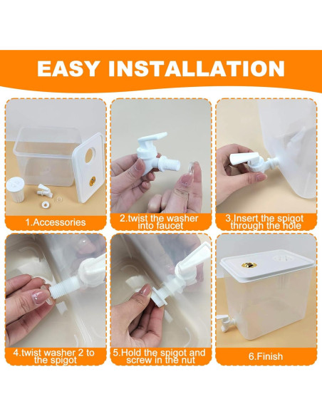 Dispensador de Bebidas Frías 2 Galones Sibosen con Grifo