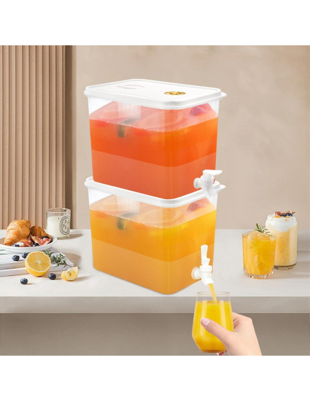 Dispensador de Bebidas Frías 2 Galones Sibosen con Grifo