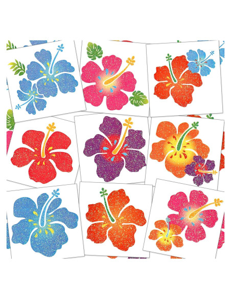Kit de Tatuajes Temporales de Flores Kathfly - 180 Pcs