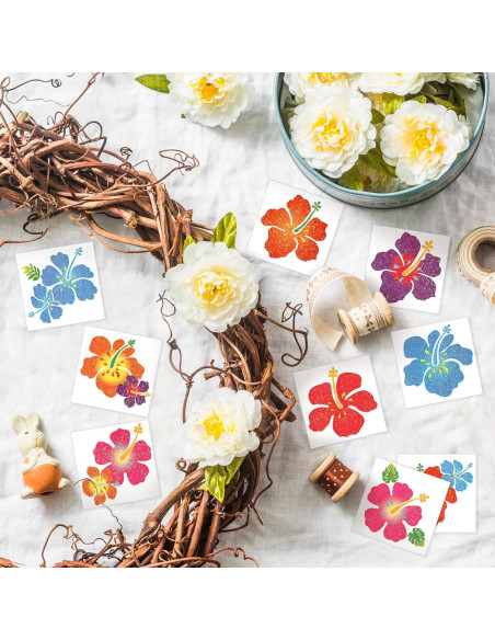 Kit de Tatuajes Temporales de Flores Kathfly - 180 Pcs