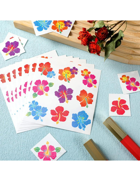 Kit de Tatuajes Temporales de Flores Kathfly - 180 Pcs