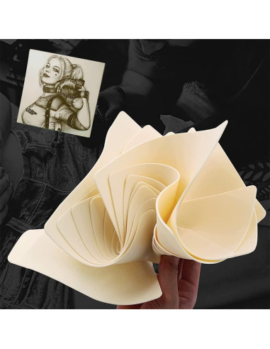 Piel Falsa de Práctica de Tatuaje Yuelong 20pcs 18.8x14.2cm
