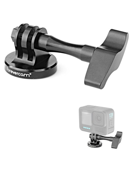 Adaptador de Trípode de Aluminio Forevercam para Cámaras de Acción