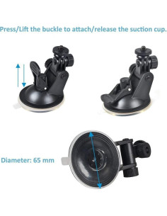 Soporte de Ventosa para Cámara de Tablero OctinPris - 6.5cm 2