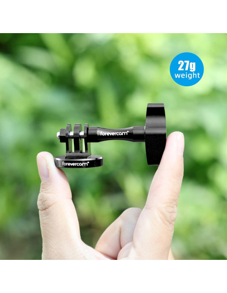 Adaptador de Trípode de Aluminio Forevercam para Cámaras de Acción