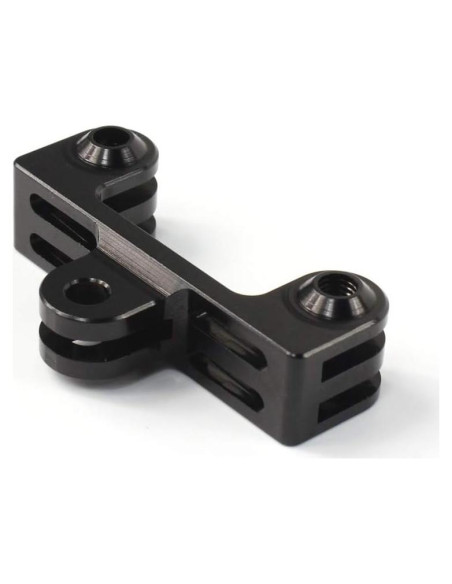 Adaptador Doble de Montaje de Aluminio Vcufflinks para GoPro y Cámaras
