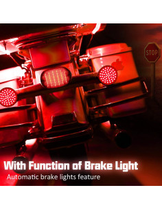 Kit de Iluminación LED Multicolor Sunpie para Motocicleta 16 Pcs 2