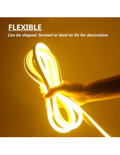 Tira de Luz LED Neón RGB SYMHMT 5m Regulable IP67 2