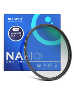 Filtro Difusor Blanco Suave NEEWER 77mm para Fotografía