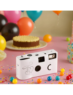 Cámara desechable Weddingstar 16 exposiciones con flash 2