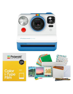 Cámara Instantánea Polaroid Originals Now i-Type Azul + Películas