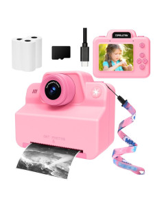 Cámara Instantánea para Niños Topelotek Rosa 2.4" 16x Zoom