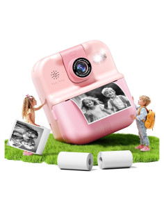 Cámara Instantánea Rosa para Niños Liscuty P02 1080P