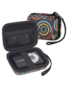 Funda de cámara digital ANKHOH negra para cámaras pequeñas