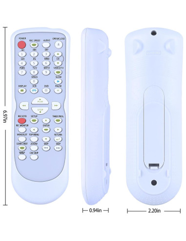 Control Remoto Reemplazo NB108UD para Sylvania/Emerson/Symphonic