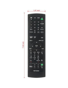 Control Remoto RMT-D255A Compatible Sony RDR-VX535 RDR-VX560 2
