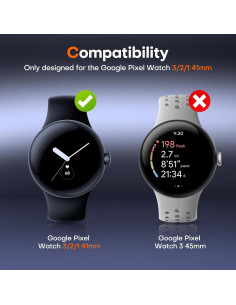 Protector de Pantalla TPU LK para Google Pixel Watch 3/2 41mm 2