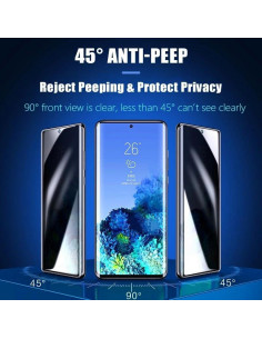 Paquete de 2 Protectores de Pantalla Privados Foebxxs para Google Pixel 7 Pro 2