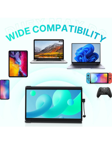Monitor Portátil Mobile Pixels Duex Max DS 14.1" 1080P