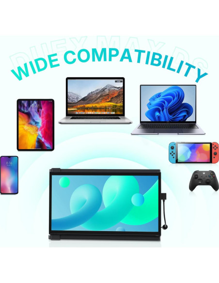 Monitor Portátil Mobile Pixels Duex Max DS 14.1" 1080P