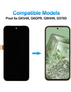 Pantalla OLED para Google Pixel 8a 6.1" con Herramientas 2