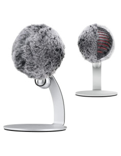 Funda de Viento Peluda SUNMON MV5 para Micrófono Shure
