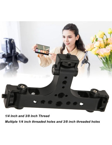 Adaptador de Montaje de Trípode GOWENIC para 3 Teléfonos