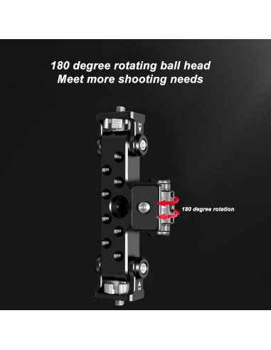 Adaptador de Montaje de Trípode GOWENIC para 3 Teléfonos